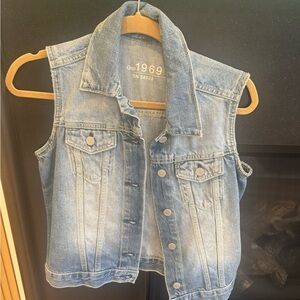 GAP 1969 JEAN VEST XS